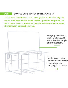 Transportador de Botellas de Agua Champion Sports 6 Cuartos 2