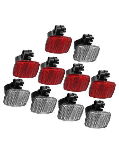 Kit de Reflectores de Seguridad para Bicicleta HOPESPANNER 10 Piezas