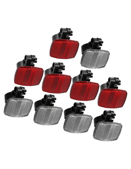 Kit de Reflectores de Seguridad para Bicicleta HOPESPANNER 10 Piezas