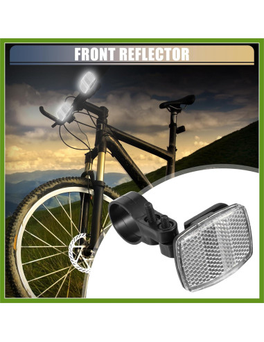 Kit de Reflectores de Seguridad para Bicicleta HOPESPANNER 10 Piezas