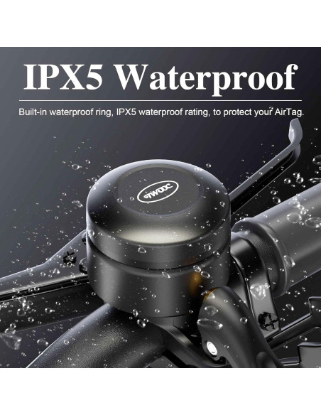 Campana de Bicicleta Antirrobo BSSOK BT-3 para AirTag Campana de Bicicleta Antirrobo BSSOK BT-3 para AirTag