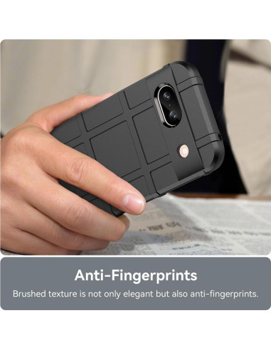 Funda Ajustada Rugged Shield para Google Pixel 8A - Protección Militar