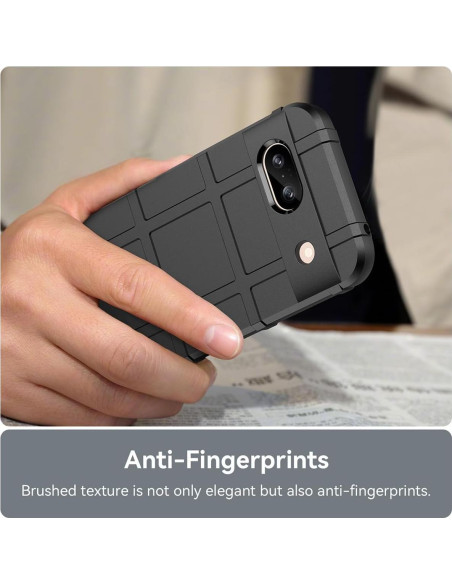 Funda Ajustada Rugged Shield para Google Pixel 8A - Protección Militar