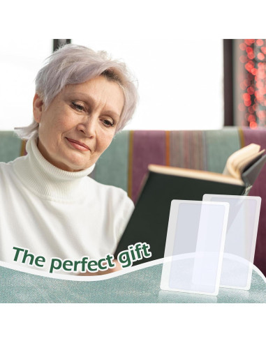 30 Piezas Lentes de Aumento Liobelon 8.1x5.6 cm para Leer