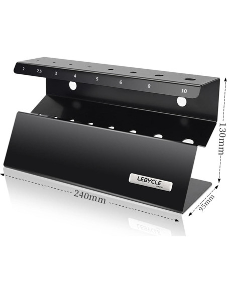 Soporte Organizador de Llaves Allen Gralara Acero Inoxidable 24cm