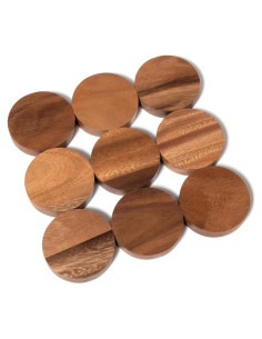 Trivet Cuadrado de Madera de Acacia Lipper International 20 cm