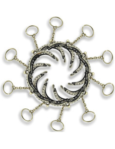 10 Cierres de Beso de Bronce para Monederos y Manualidades 2