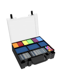 Caja de Almacenamiento de Cartas FULLCASE 2400+ Tarjetas Negra
