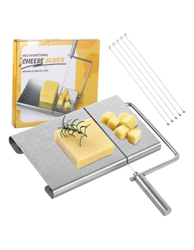 Cortador de Queso Epicover de Acero Inoxidable Ajustable