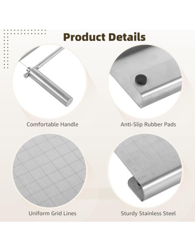 Cortador de Queso Epicover de Acero Inoxidable Ajustable