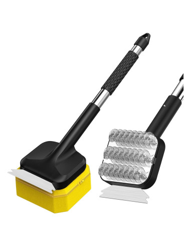 Cepillo de Parrilla Agotglmi 3 en 1 Sin Cerdas 49cm