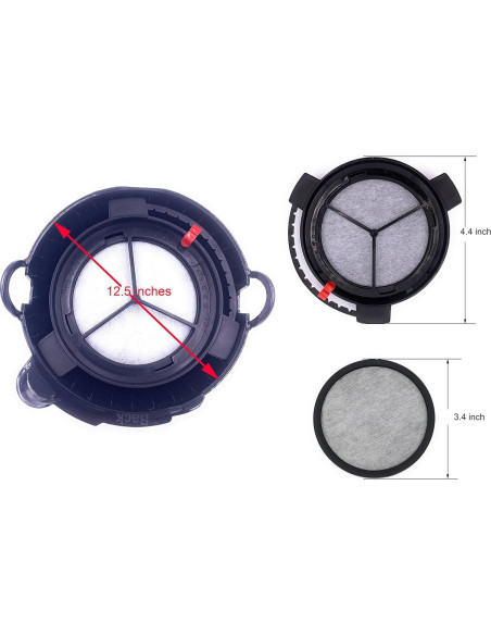 Filtro de Agua Mr. Coffee WF10 - 1 Disco + 1 Marco, 97% Cloro