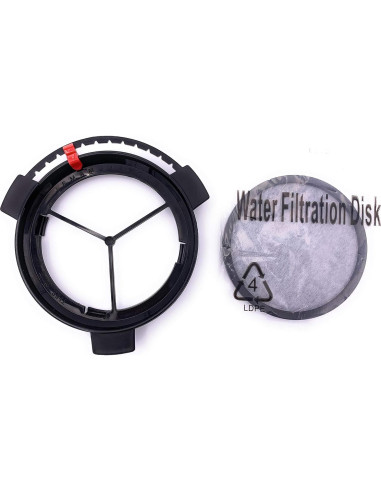 Filtro de Agua Mr. Coffee WF10 - 1 Disco + 1 Marco, 97% Cloro