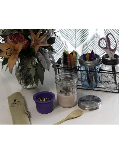 Taza Divisoria de Silicona Mason Jar Lifestyle - Boca Ancha 162 ml