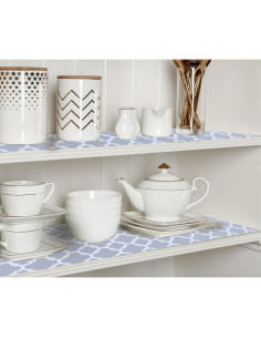 Forro de Estante No Adhesivo GMEPOCH 25.4x609.6 cm Gris 2