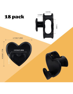 Organizador de Closet MHAaTiad con 18 Ganchos Ajustables 2