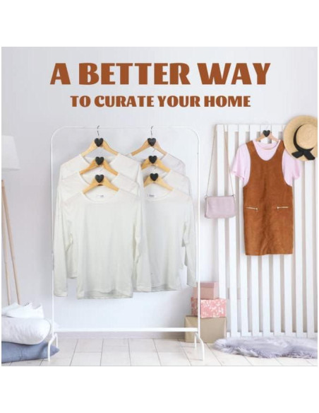 Organizador de Closet MHAaTiad con 18 Ganchos Ajustables