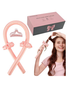 Rulos Sin Calor AUITRONCARE Rosa 97.99 cm para Cabello Largo