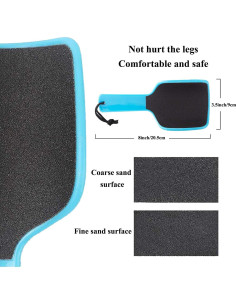 Lima de Pie Curvada Haploon 4 Piezas Exfoliador de Callos 2