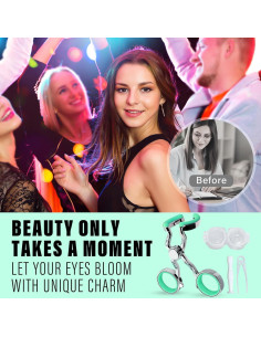 Aplicador de Lentes de Contacto Verde Claro - Higiénico y Portátil 2