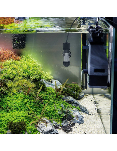 Calentador de Acuario Hygger 10W Sumergible con Pantalla LED