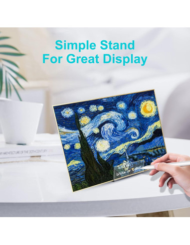 Soporte de Libro Acrílico Boloyo 15.24 cm 6PC Transparente