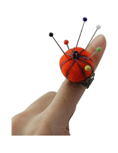 Almohadilla para Agujas XGNG Fieltro Floral 11x11cm