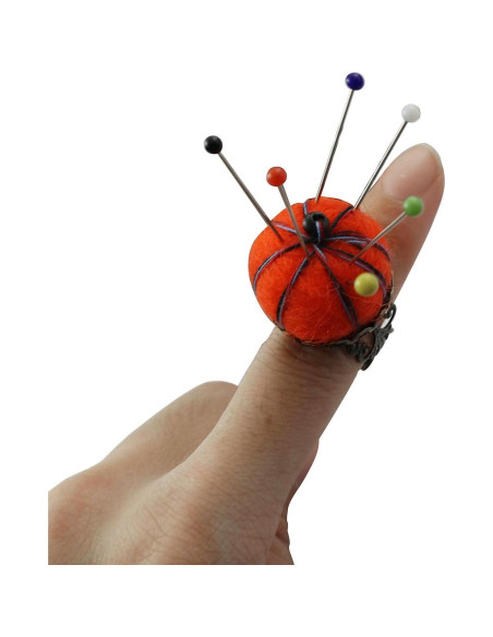 Almohadilla para Agujas XGNG Fieltro Floral 11x11cm