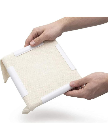 Aro de Bordado Cuadrado Metuynm 28x28cm Herramientas DIY