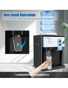 Dispensador de Agua Fría y Caliente PalaUha 5 Galones 110V 2