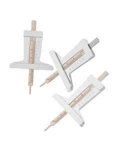 Juego de 3 Medidores de Profundidad de Neumáticos Digitales BUGUUYO