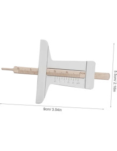 Juego de 3 Medidores de Profundidad de Neumáticos Digitales BUGUUYO 2