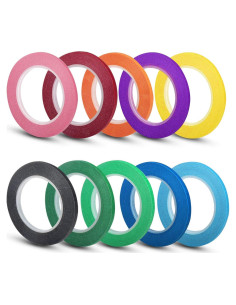 Cinta de Pinstripe Selizo 10 Rollos 3mm para Pizarra Blanca