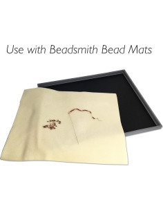 Bandeja de Mat de Perlas The Beadsmith 29.2x36.8cm Portátil 2