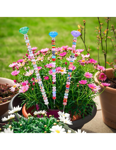 AIPRIDY 130 Perlas de Joyería de Gran Agujero Coloridas