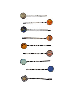 Juego de 8 horquillas planetarias Lux Accessories