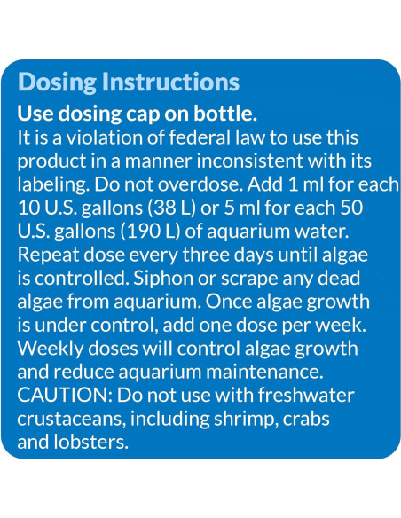 API ALGAEFIX Control de Algas 473 ml para Acuarios Dulces