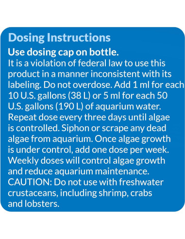 API ALGAEFIX Control de Algas 473 ml para Acuarios Dulces