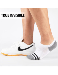 Calcetines Invisibles Heatuff para Hombre - 8 Pares Antideslizantes 2