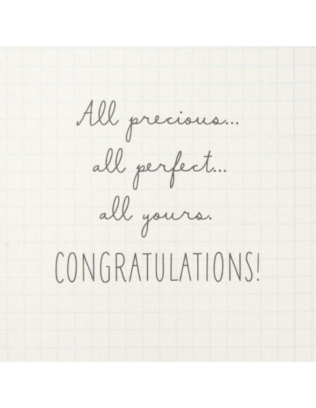 Tarjeta de Baby Shower Hallmark Koalas Bienvenido Bebé 14.6x21.1cm