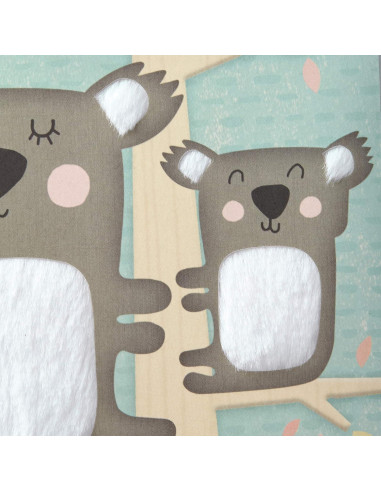 Tarjeta de Baby Shower Hallmark Koalas Bienvenido Bebé 14.6x21.1cm