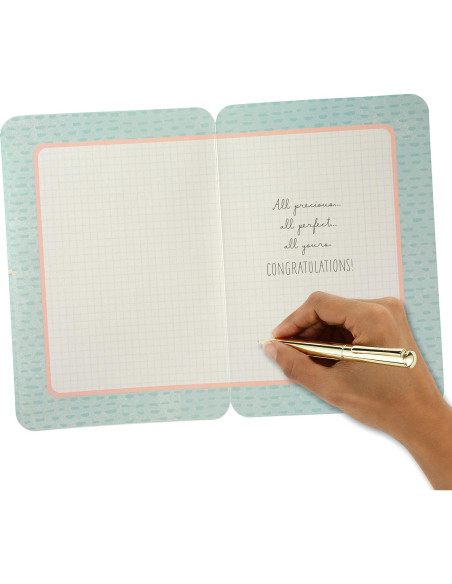 Tarjeta de Baby Shower Hallmark Koalas Bienvenido Bebé 14.6x21.1cm