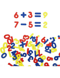 Números Magnéticos SpriteGru 102 Piezas para Matemáticas 2