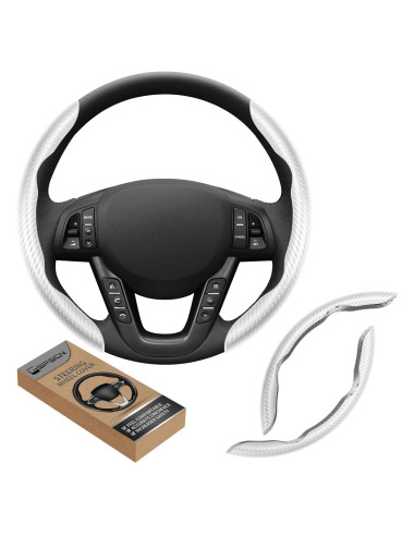 Cubierta de Volante Antideslizante GSPSCN Fibra de Carbono 31.75cm