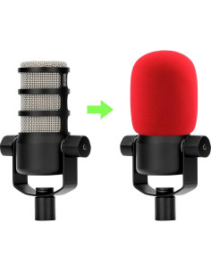 Filtro Pop LEFXMOPHY para Micrófono Rode PodMic y NT1 2