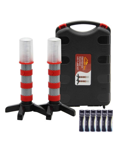Kit de Bengalas de Emergencia Twinkle Star LED - 2 Juegos