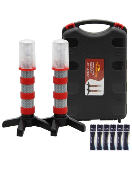 Kit de Bengalas de Emergencia Twinkle Star LED - 2 Juegos