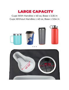 Soporte para Tazas KEMIMOTO Universal para Coche y Sofá 2