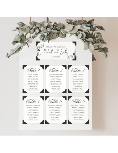 432 Esquinas de Fotos Autoadhesivas PEASUG - Negro