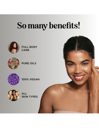 Aceite de Masaje Maple Holistics 236.6 ml Lavanda Hidratante